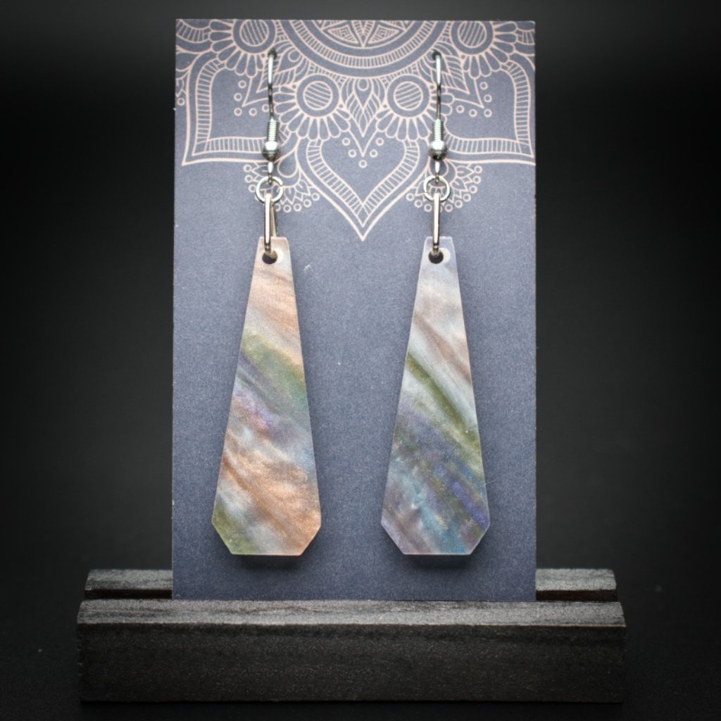 Misty Meadow Large Polygon Earrings - Choose Your Favorite Pair